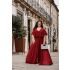 Macacão Plus Size Elegance Bordeaux