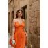 Vestido Curto Laranja