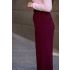 Calça clássica Bordô