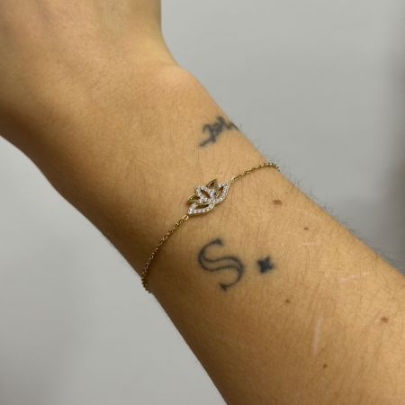 Pulseira Flor de Lótus