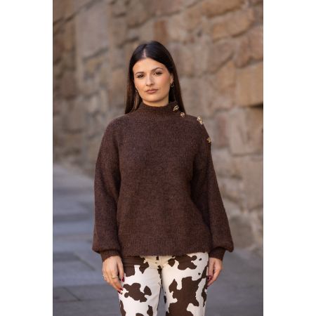 Malha Botões Dourados