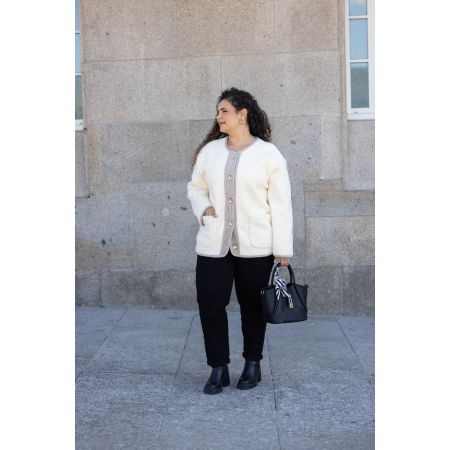 Mom fit Pretas Plus Size