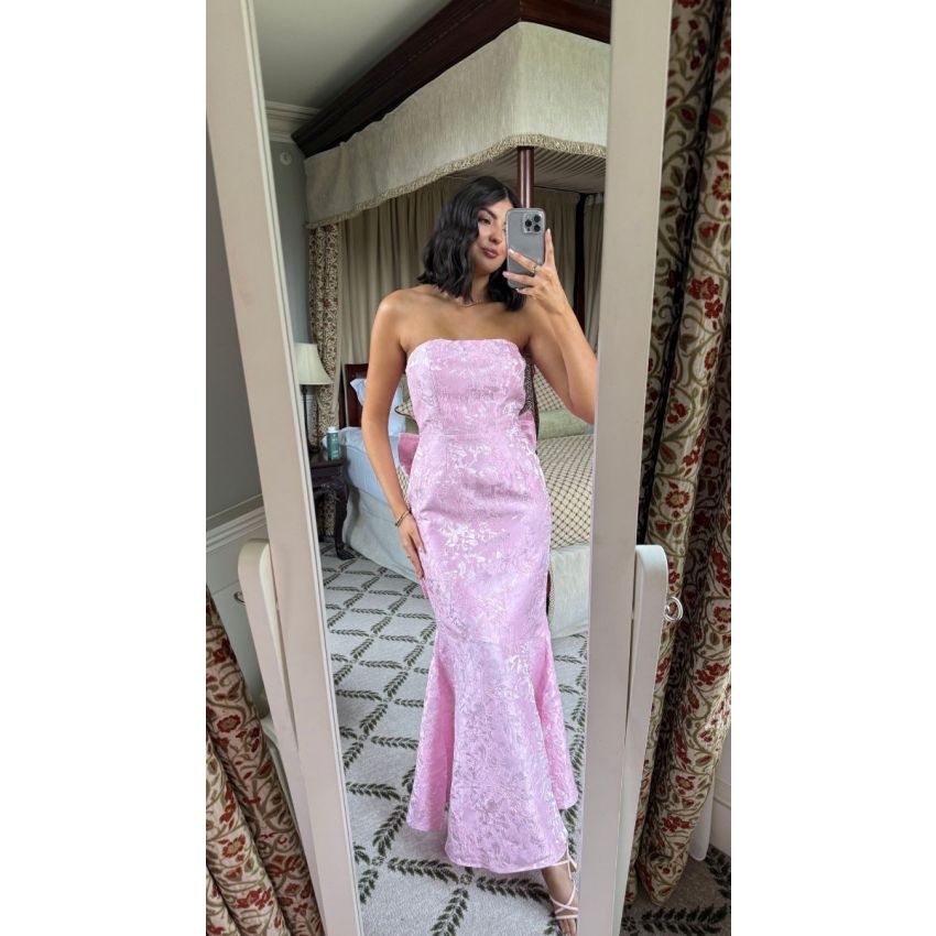 Vestido Laço Aurora Rosa