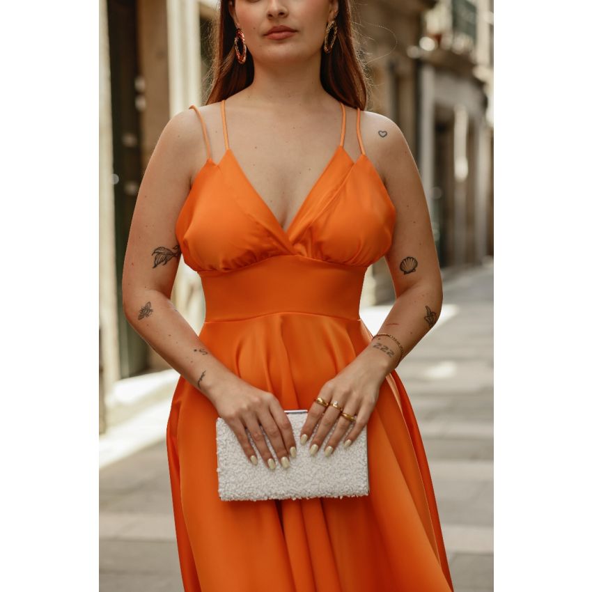 Vestido Curto Laranja