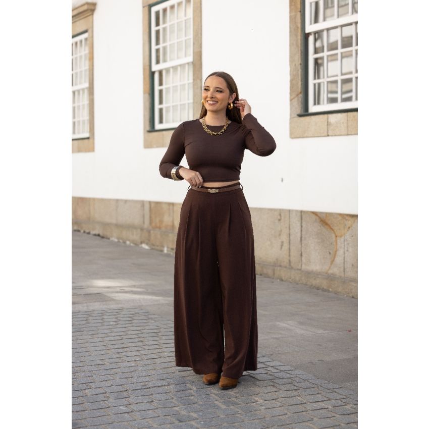 Calça Clássica Choco