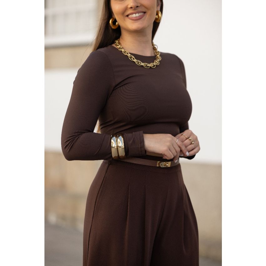 Camisola curta licra