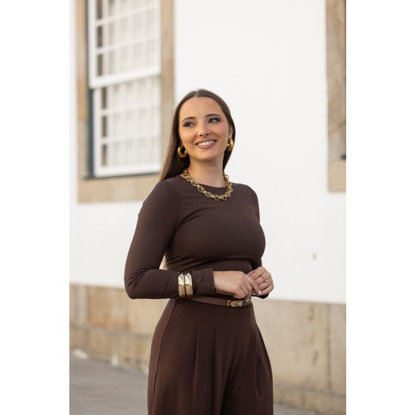 Camisola curta licra