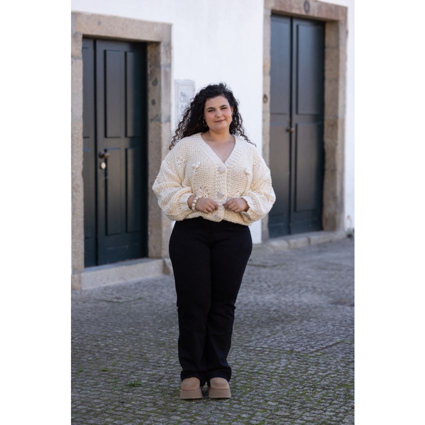 Wide leg pretas plus