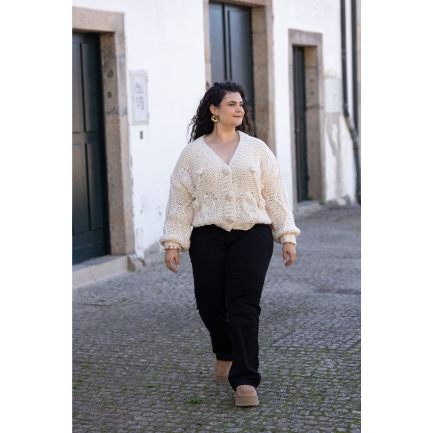 Wide leg pretas plus