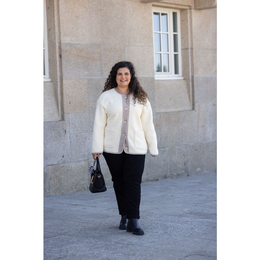 Mom fit Pretas Plus Size