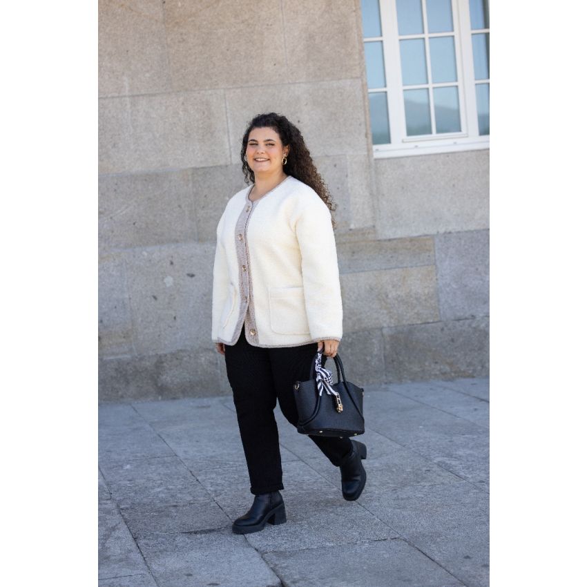 Mom fit Pretas Plus Size