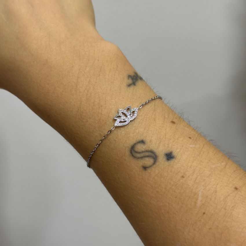 Pulseira Flor de Lótus
