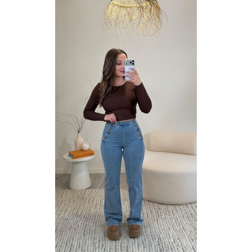 Calças Monday Botões