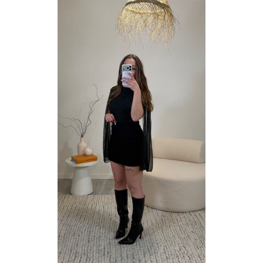 Saia Calção detalhe renda