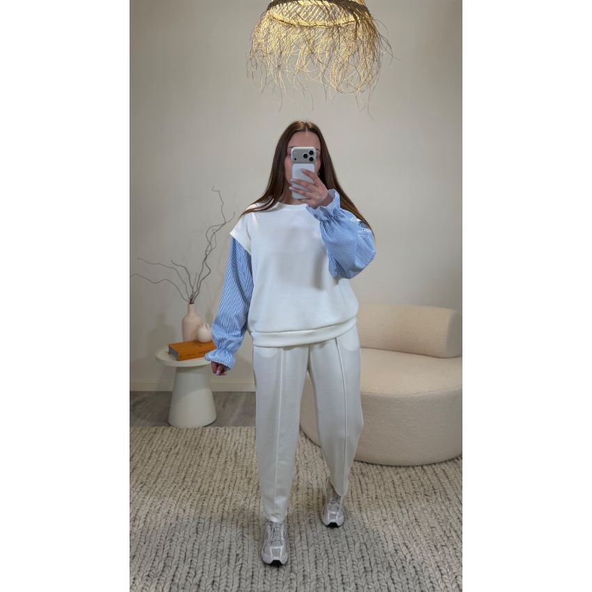 Conjunto Manga efeito Camisa