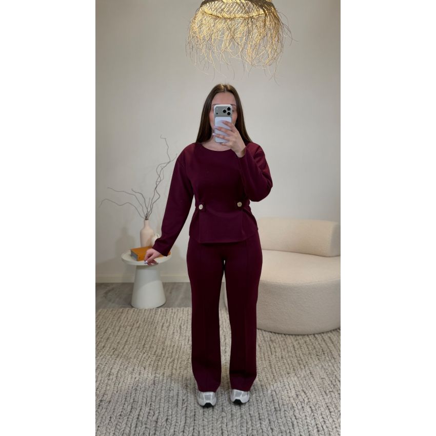 Conjunto Botões dourados