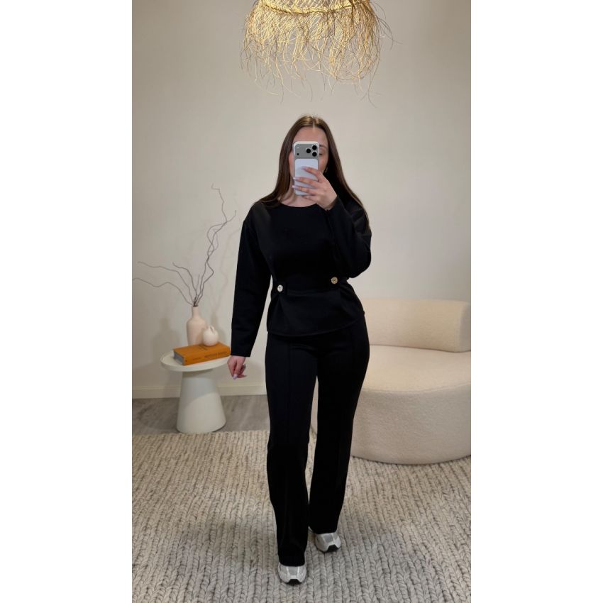 Conjunto Botões dourados