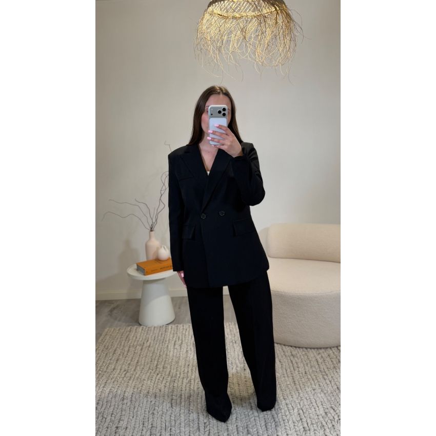 Fato Aura Blazer & Calça Wide Leg