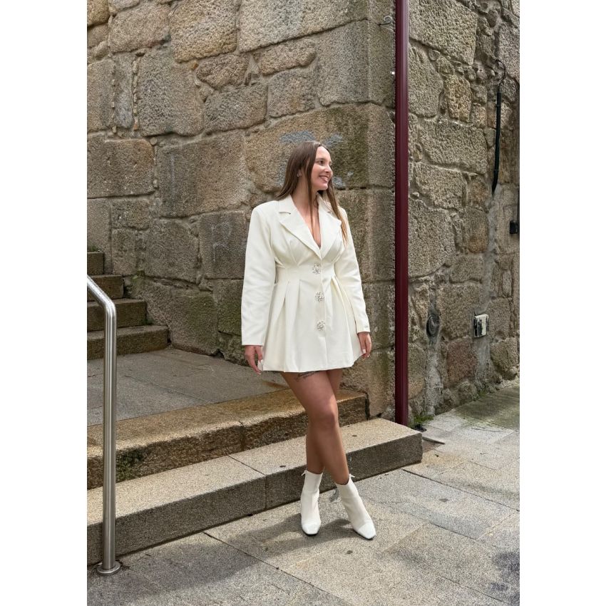 Soft Glam Blazer Dress