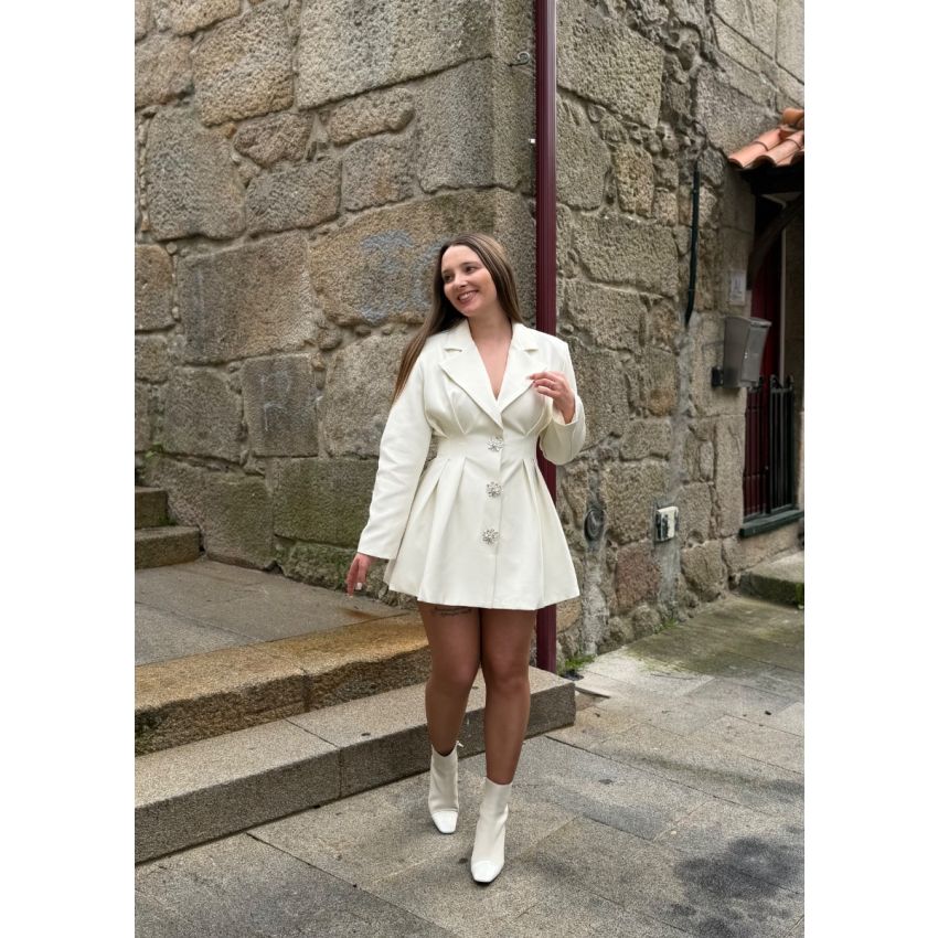 Soft Glam Blazer Dress