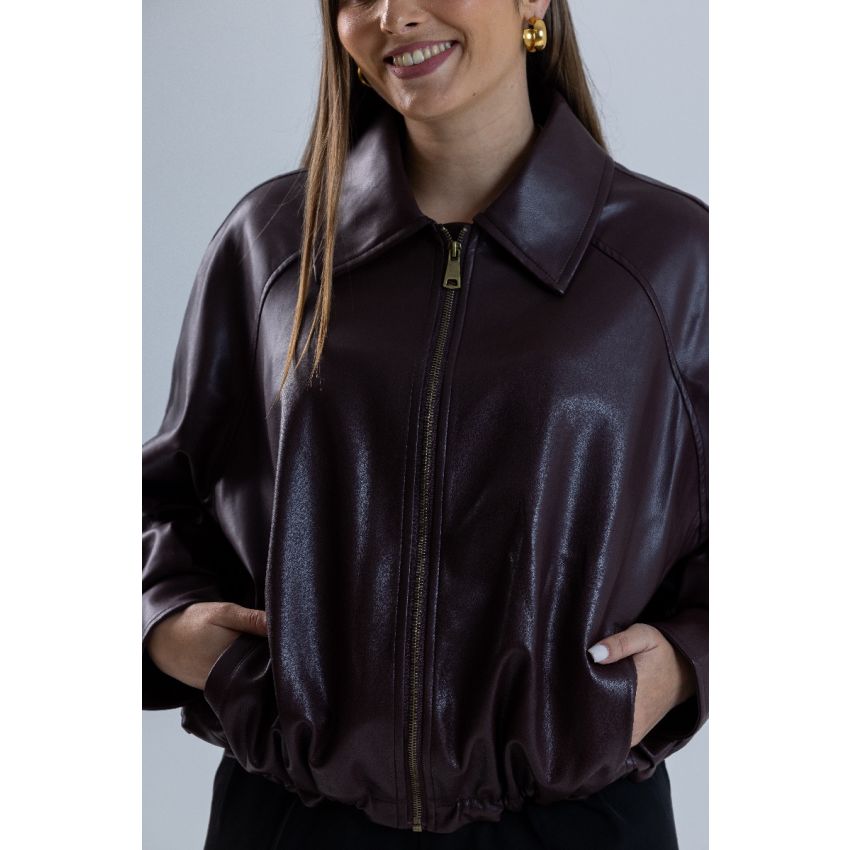 Casaco Polipele Bordô