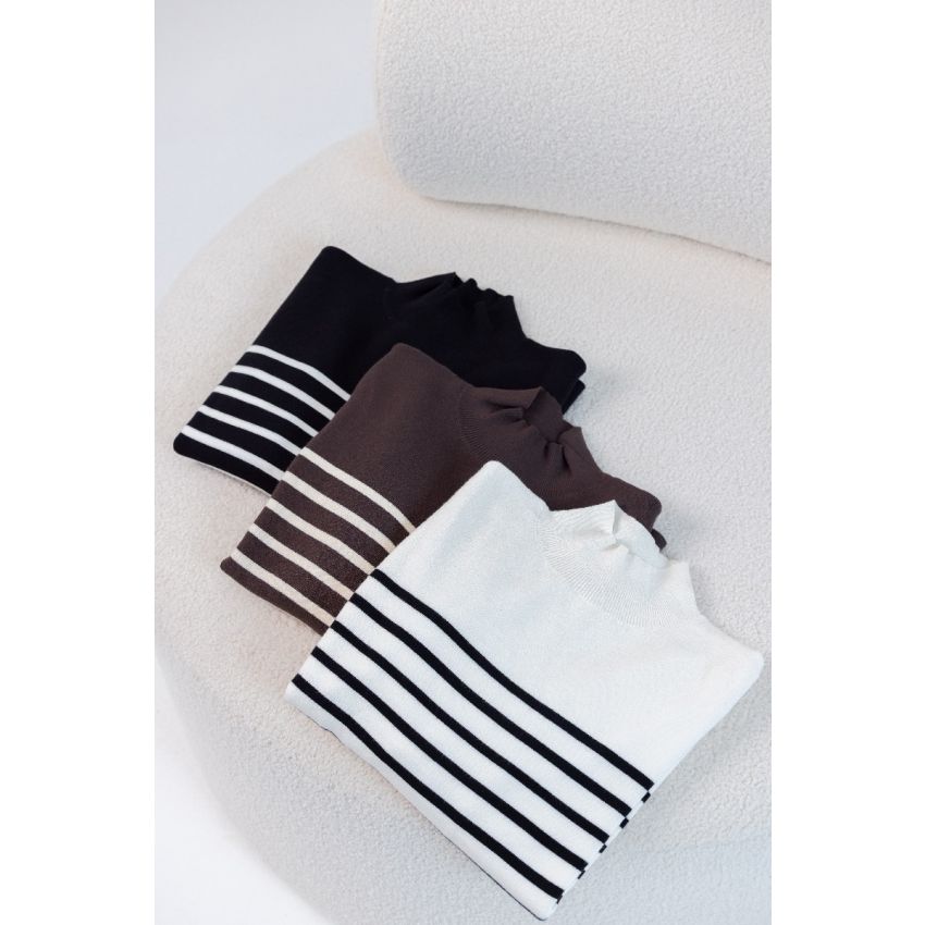 Camisola Riscas love