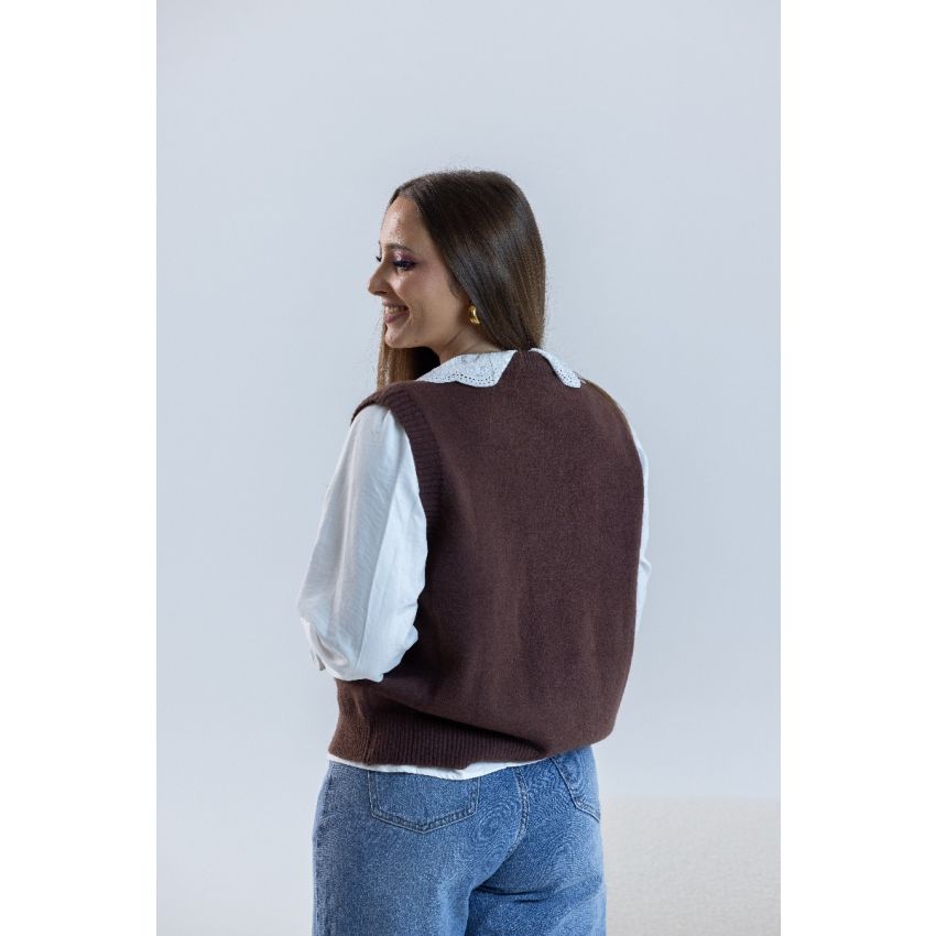 Duo: Camisa & Colete Laços