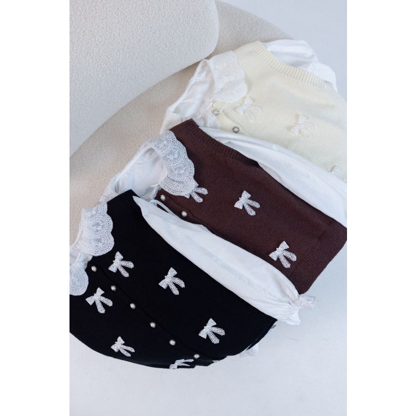 Duo: Camisa & Colete Laços