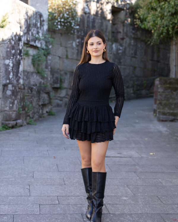 Macacão Renda Preto