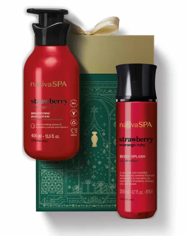 COFFRET NATIVA SPA SPLASH MORANGO RUBY
