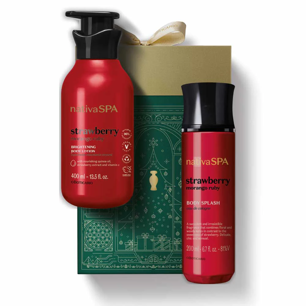 COFFRET NATIVA SPA SPLASH MORANGO RUBY