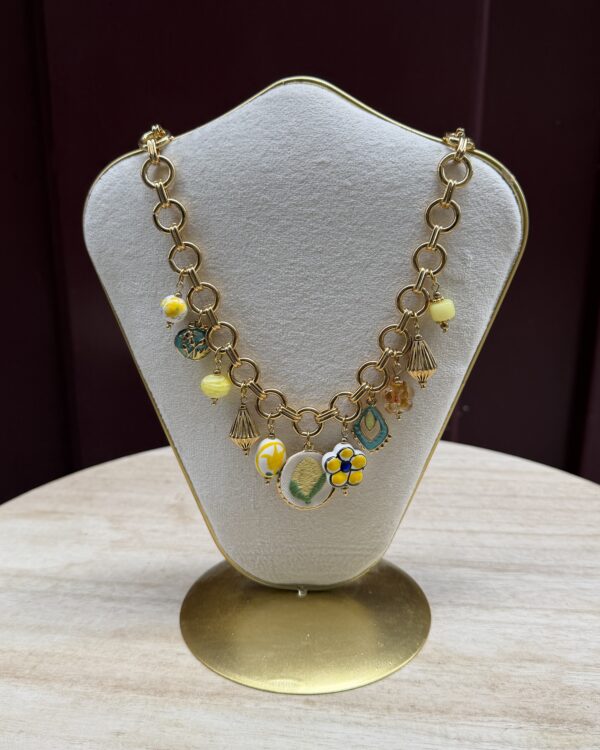 Colar Spring Yellow