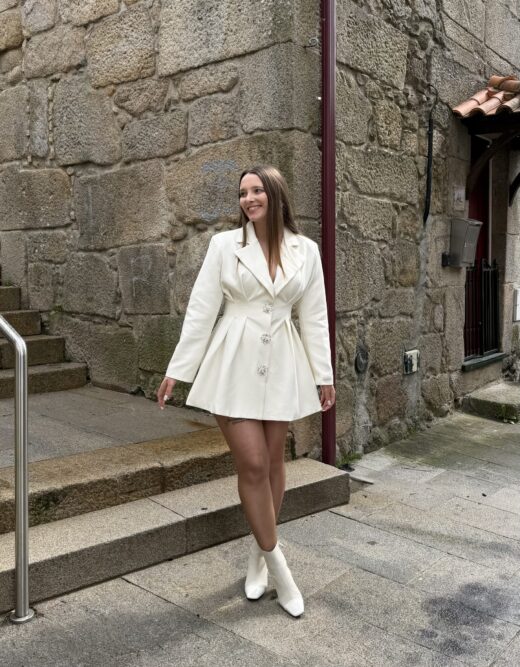 Soft Glam Blazer Dress
