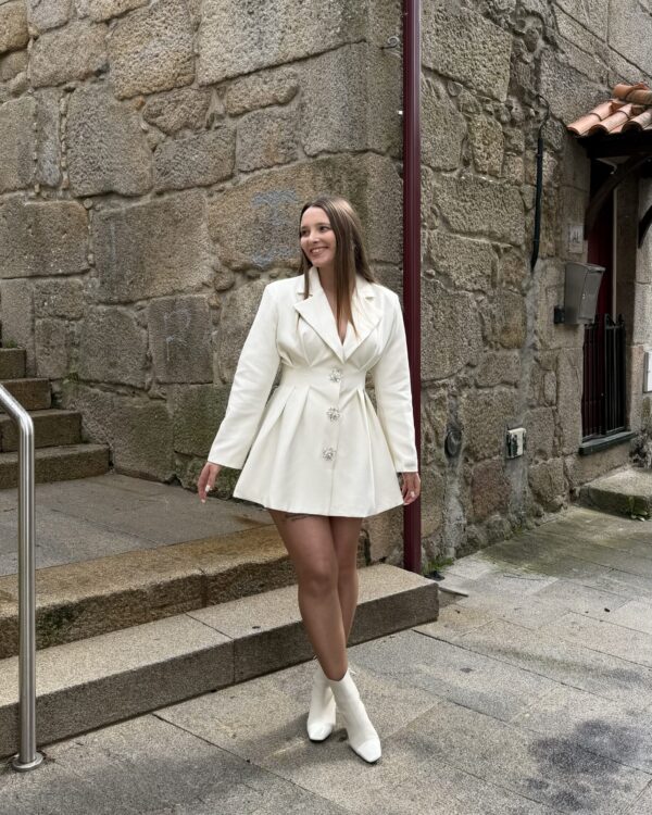 Soft Glam Blazer Dress