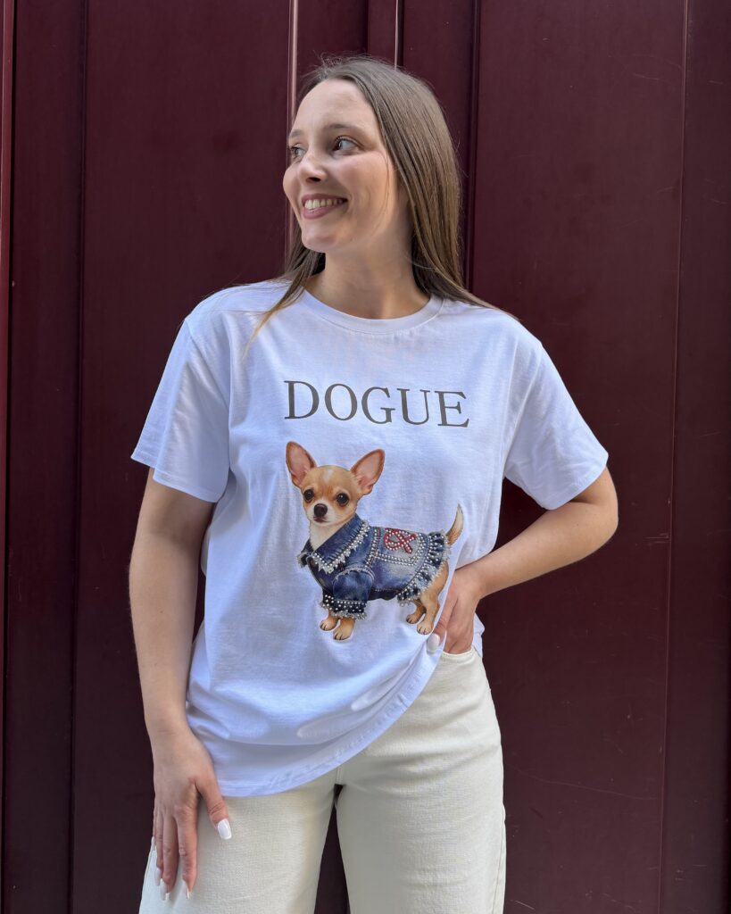 T-shirt Dogue