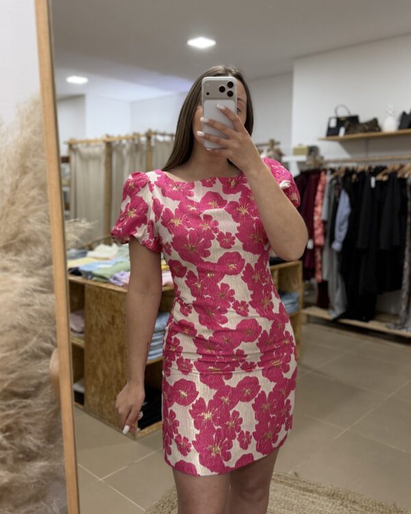 Vestido Flower Charms