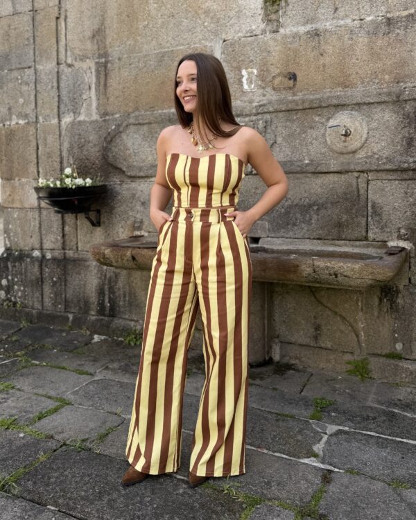 Conjunto Riscas Wide Leg