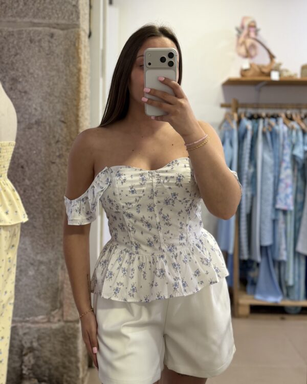 Blusa Romântica Floral