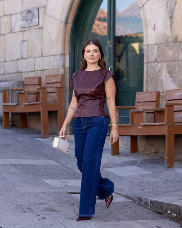 Wide Leg Premium Ganga Escura