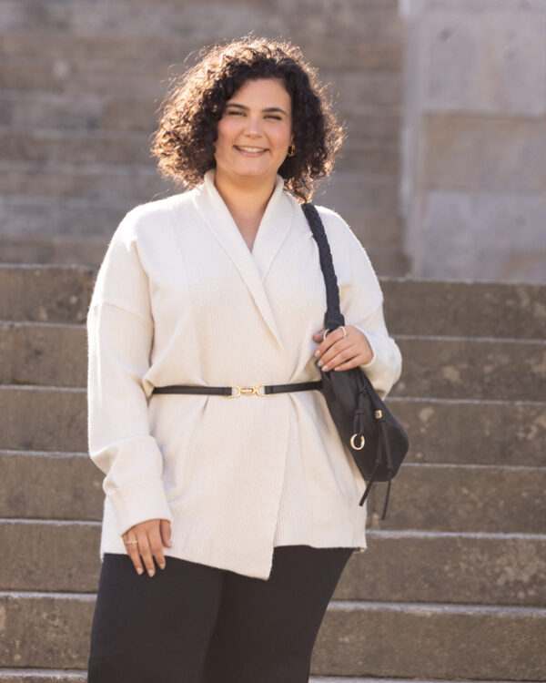 Cardigan Oversize c/ cinto