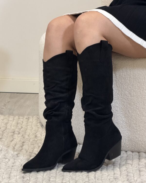 Botas Camurça Pretas